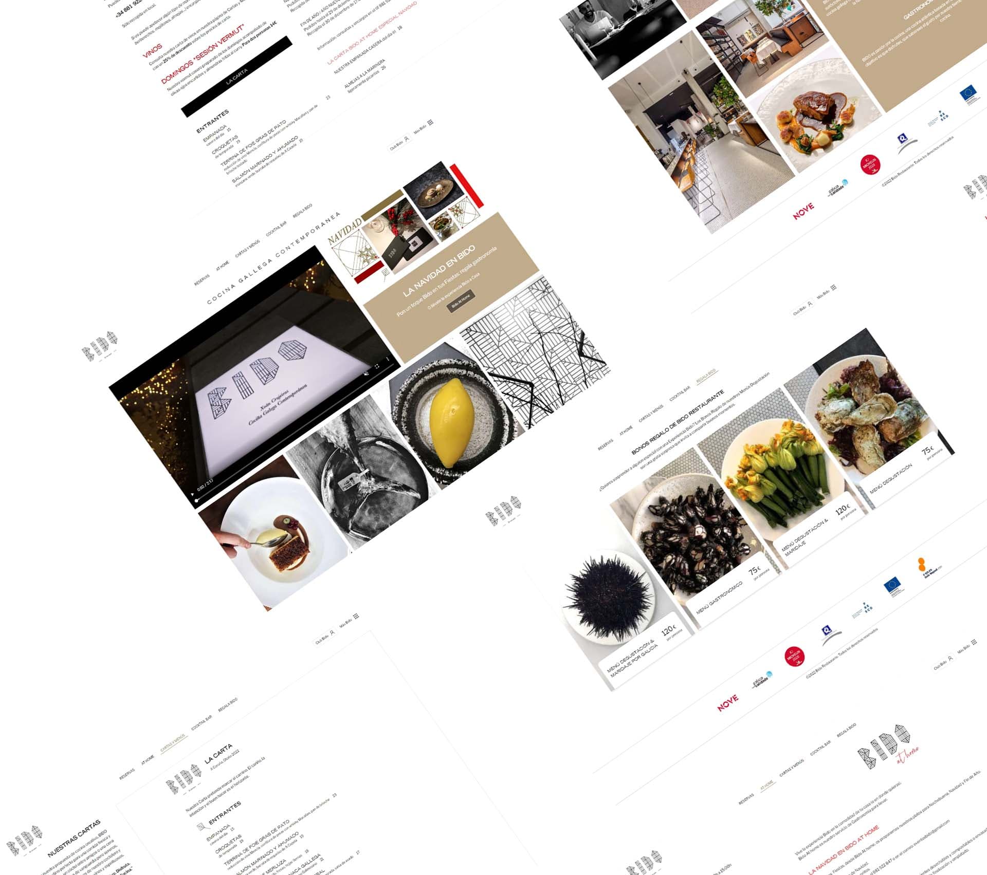 Bido restaurante cocina gallega contemporanea